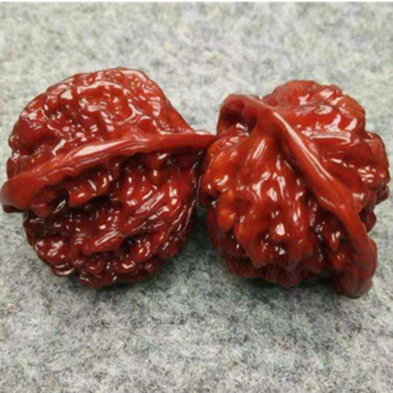 文玩上色包浆 一泡红 核桃 金刚 菩提快速上色玉化 色泽红润