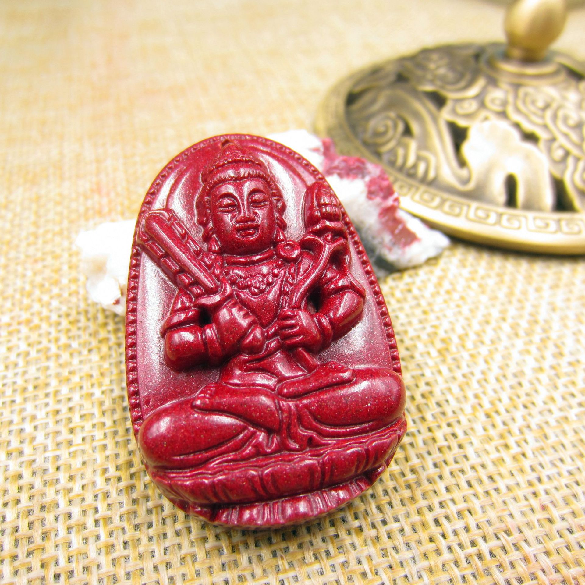 原矿朱砂 生肖本命佛吊坠紫金砂十二生肖守护神吊牌项坠项链