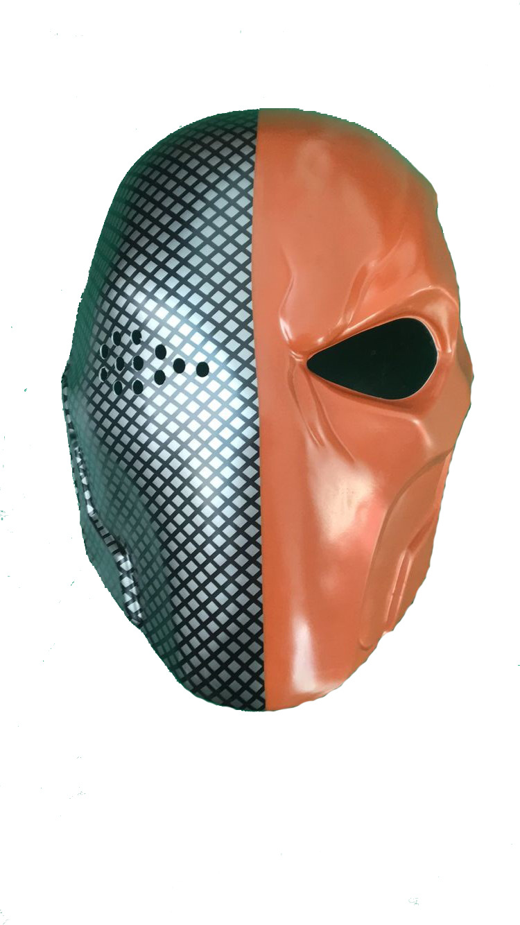 丧钟面具 万圣节恐怖派对cos绿箭侠反派雇佣兵鬼装扮道具丧钟面具