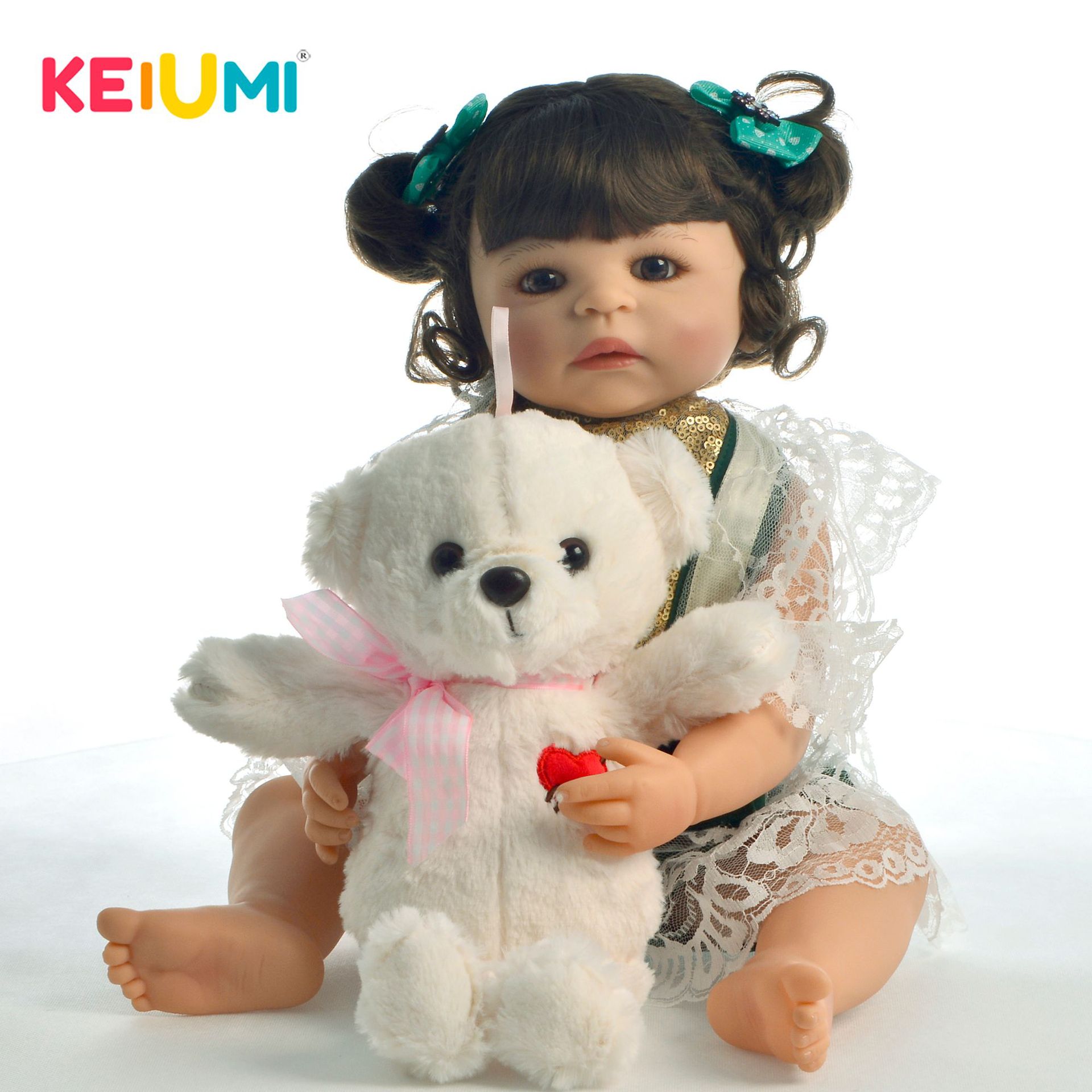 keiumireborn baby doll22寸55cm重生娃娃仿真婴儿