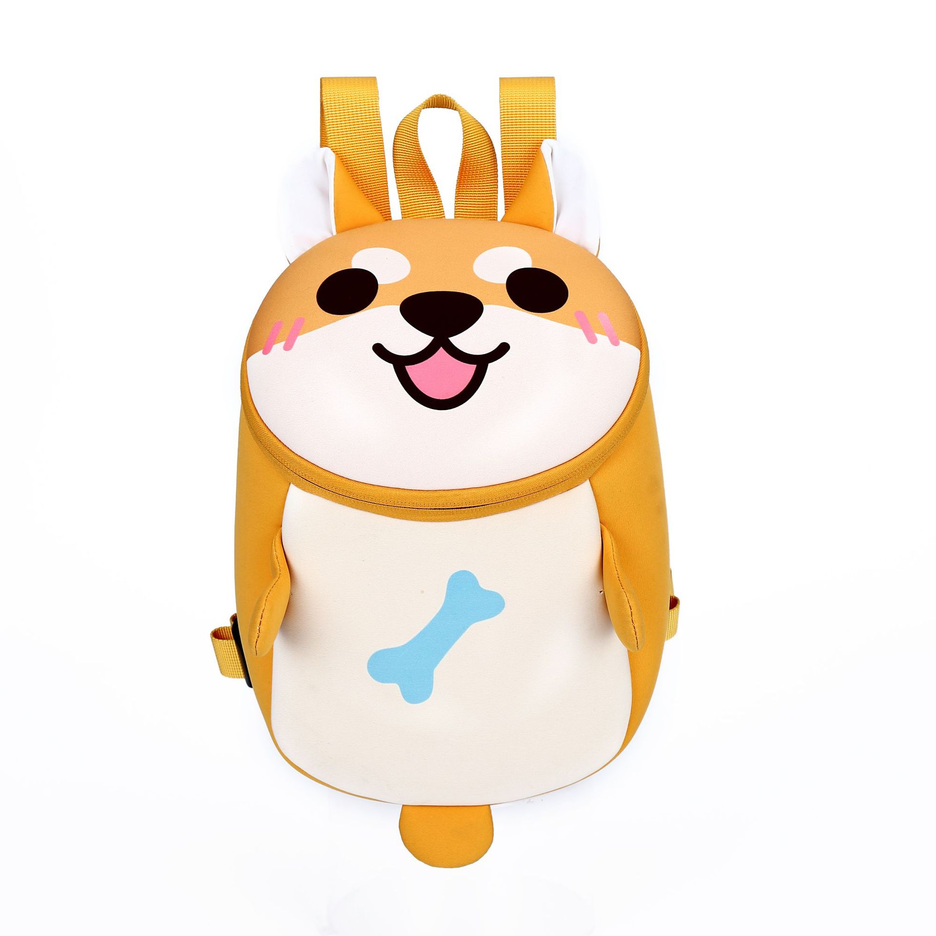 sheemeet幼儿园书包可爱秋田犬1-3-6岁男童女童防走失包卡通背包