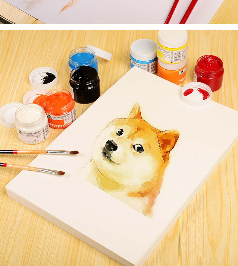 素描纸8k160克20张铅画纸绘画纸美术写生厂家直销可定