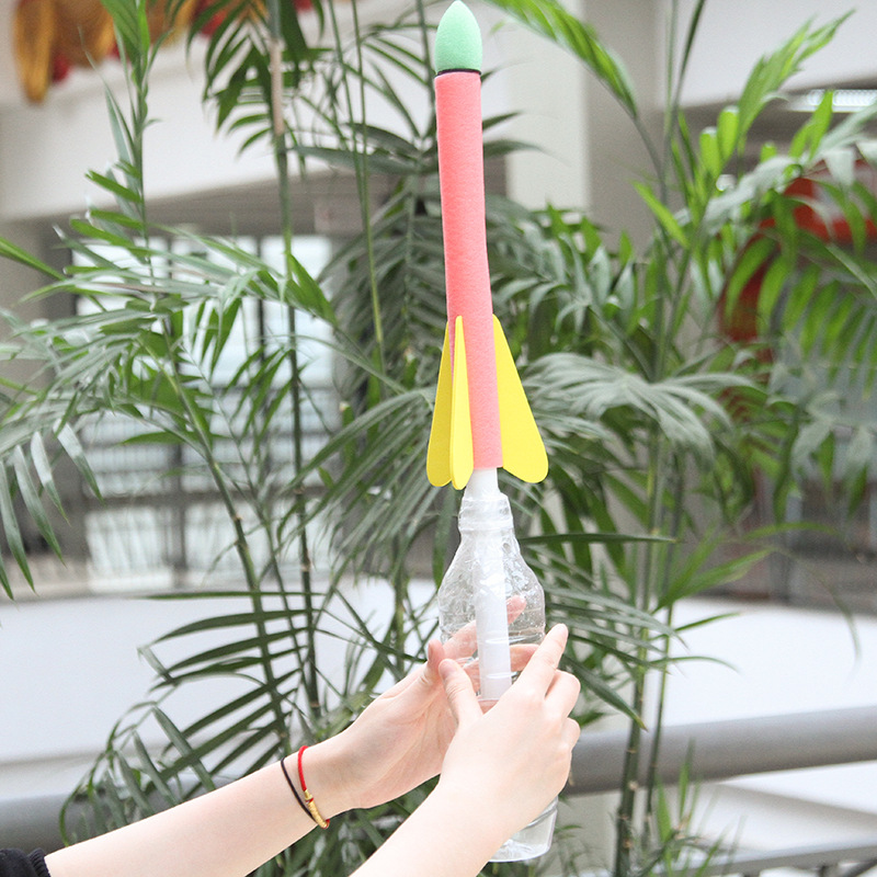 科技小制作diy创意学生玩具喷气试火箭益智拼装手工实验材料包