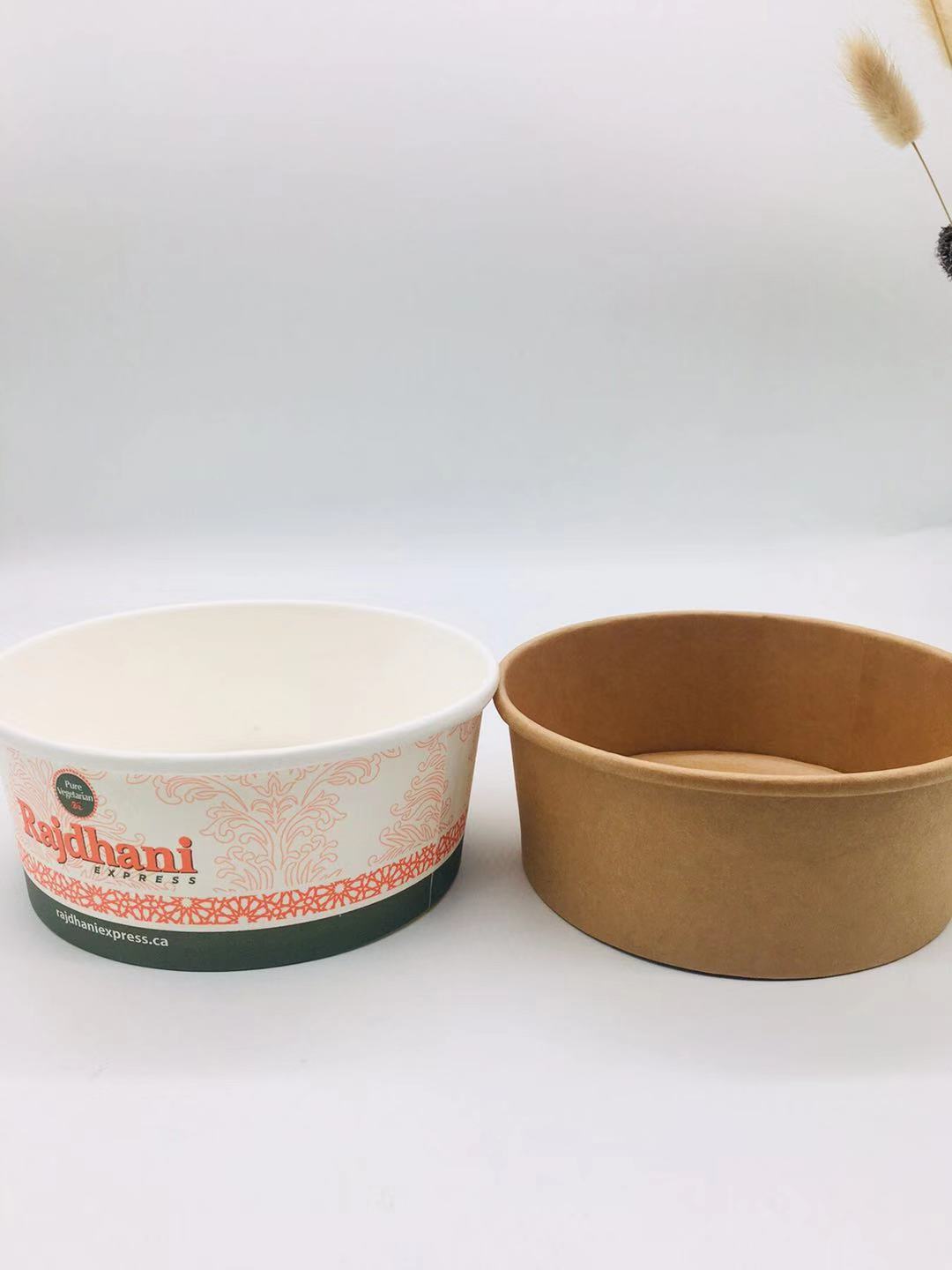 厂家一次性纸碗定制方便面碗冰激淋臭豆腐冰淇淋杯外卖打包沙拉碗