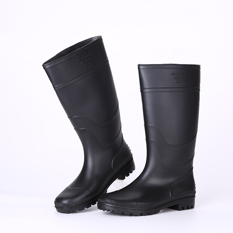 Factory Direct Sales Classic Look Rain Boots High Quality and Low Price Men's Rain Boots Work Rain Boots PVC Rain Boots