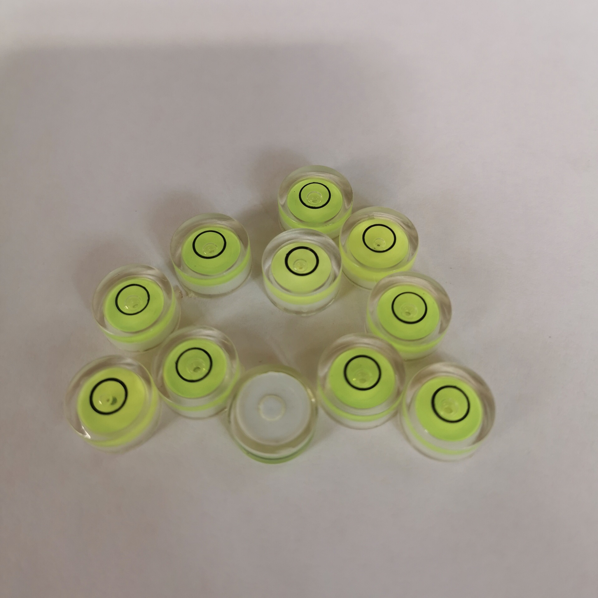 万向水平泡 圆柱水平仪水准泡 气泡水平仪 12*6水平泡