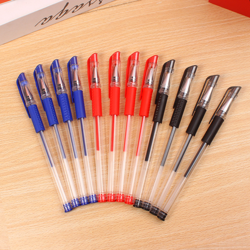 W5041 Classic Gel Pen Only for Student Exams Business Office Signature Pen 0.5 Ball Pen Factory Wholesale