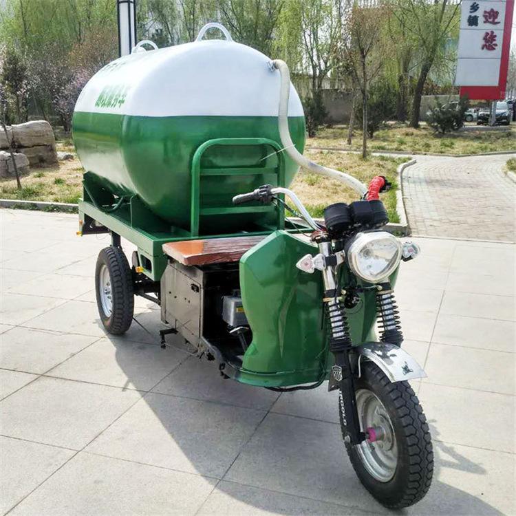 三轮电动吸粪车大容量自走式抽粪机曲阜侧改清粪机单人操作