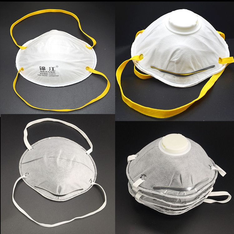 杯型口罩n95头戴式杯型防尘口罩活性炭一次性口罩防雾霾杯行口罩