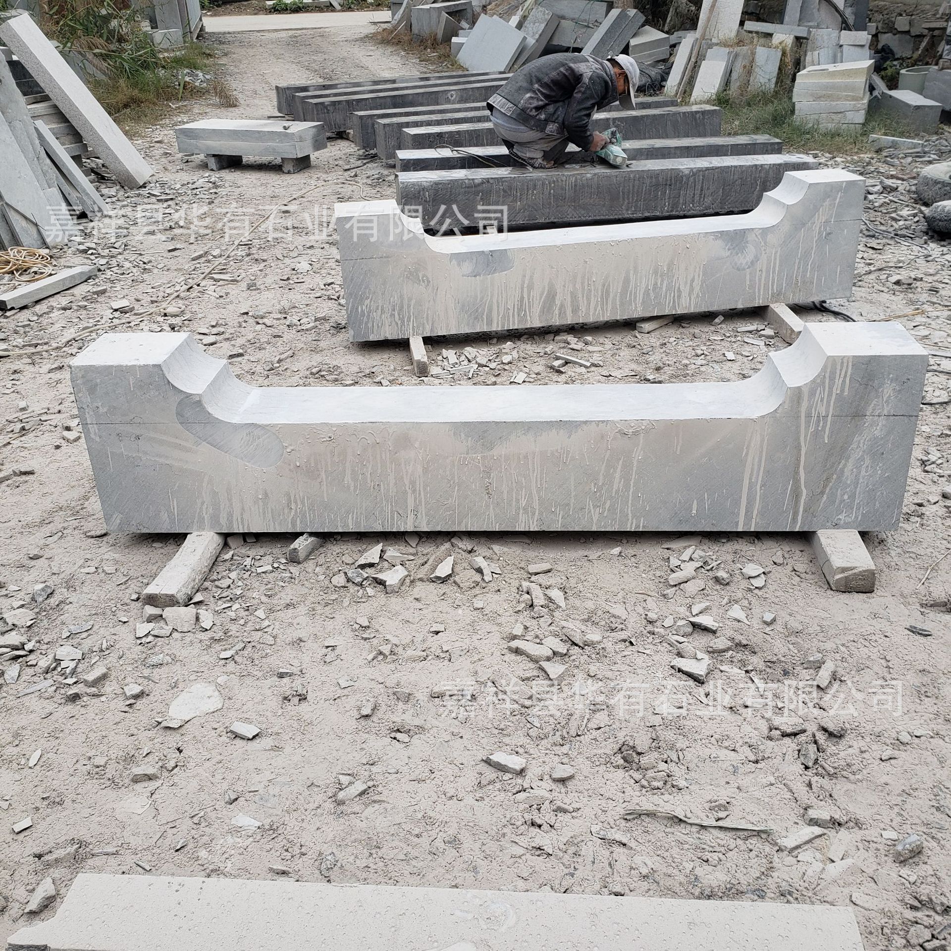 石雕门套 欧式家居石门套 古建祠堂石窗套 天然大理石石门框价格