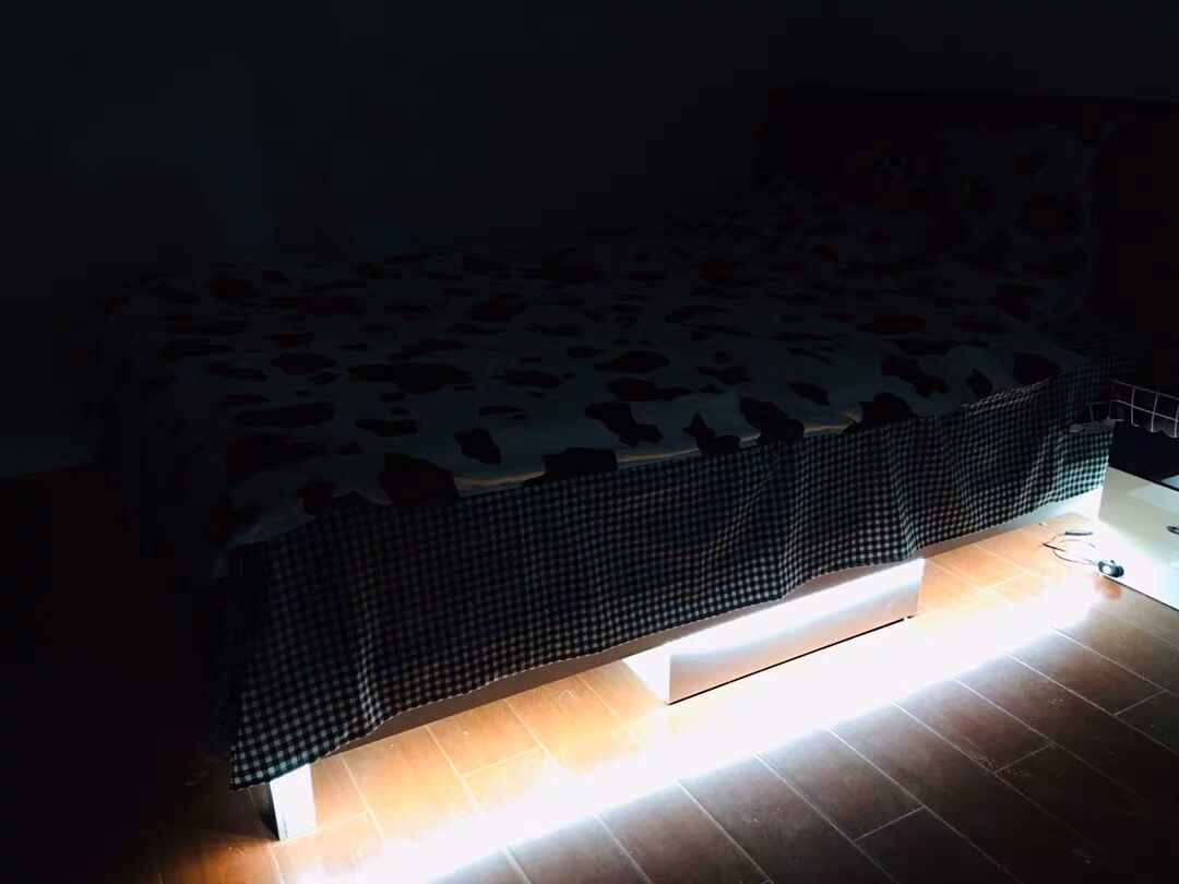 智能人体感应灯光控无线小夜灯led卧室起夜床底床围床头 落地灯条