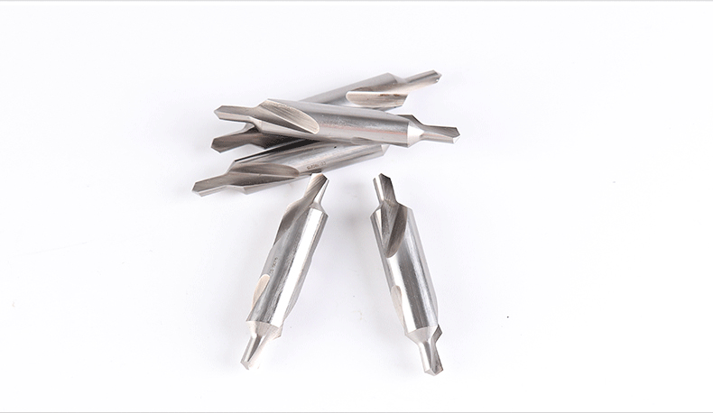 r型双头中心钻 cnc加工专用高速钢全磨制螺旋中心钻头真空热处理