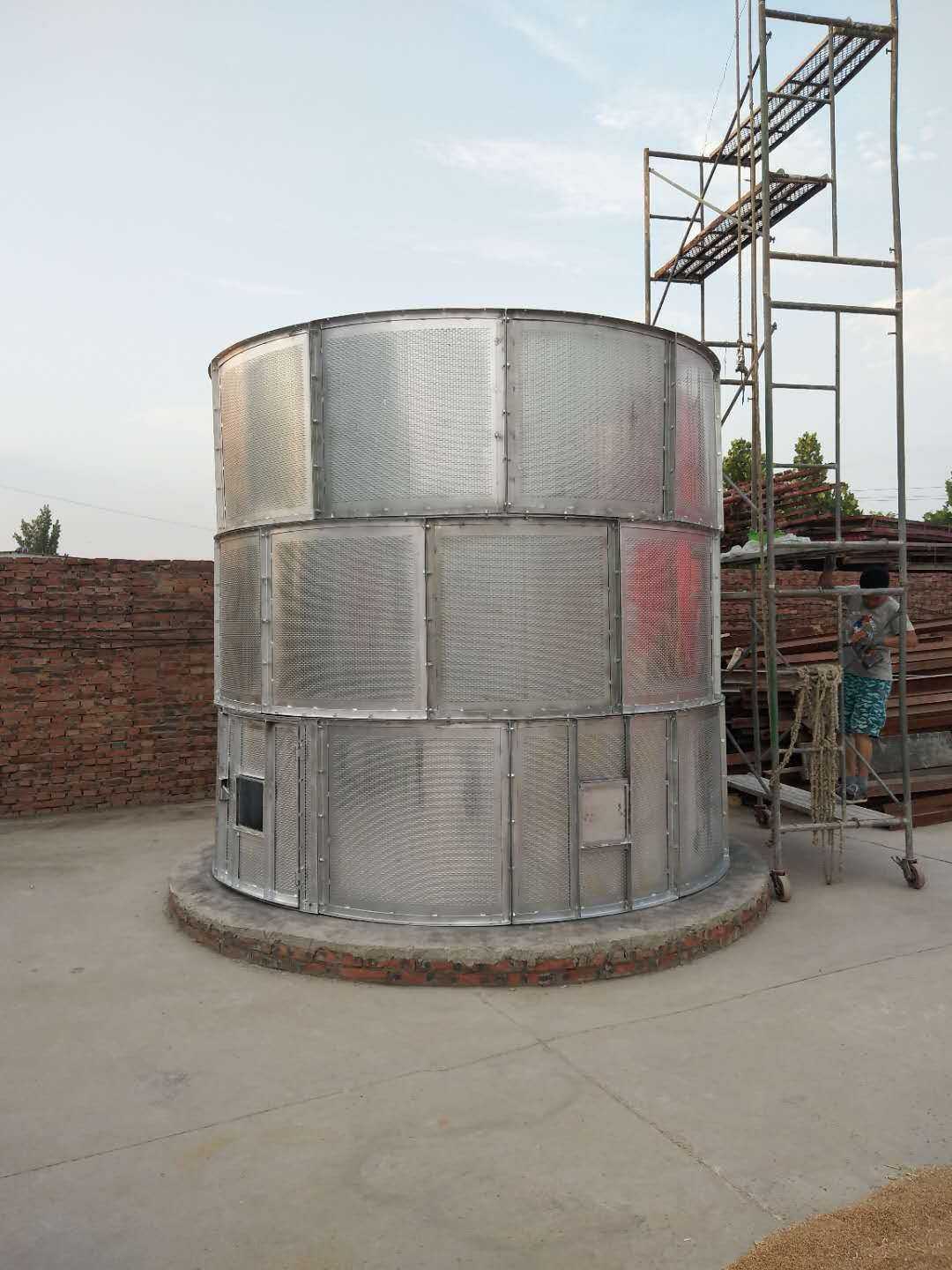 大型粮粮食干燥仓储存高效通风降温水储存稻谷小麦玉米粮食风干仓