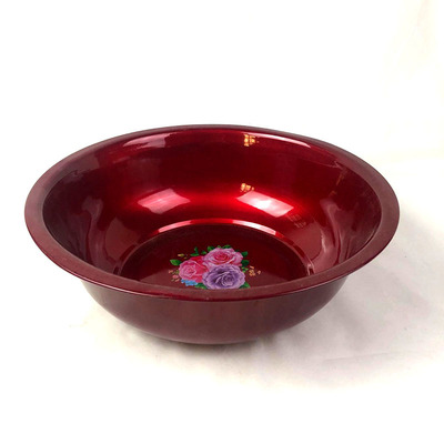 36搪瓷盆 喜庆用品盆 家用面盆 结婚红盆 五元店地摊赶集日用百货