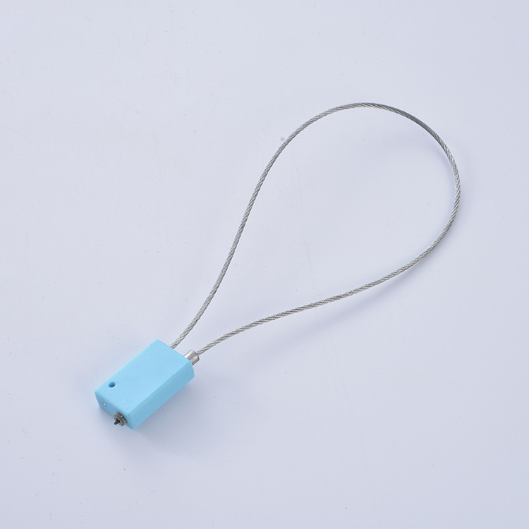 铅封施封锁一次性钢丝封六角钢丝铅封集装箱油罐车抽紧式钢丝封条