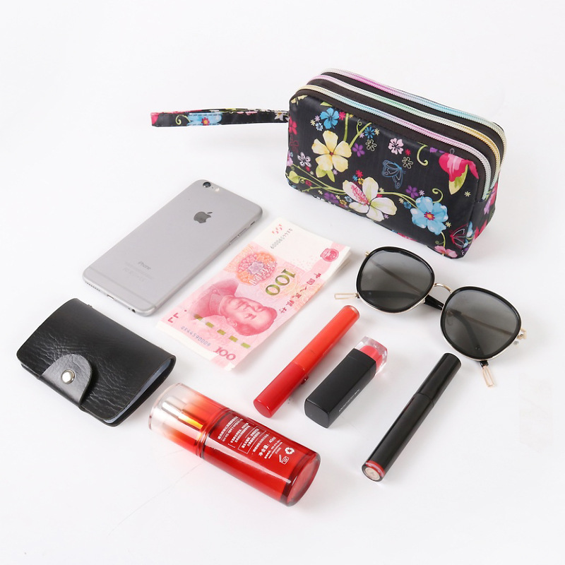 New Women's Long Phone Wallet Clutch Women's Fabric Coin Purse Women's Clutch Wallet