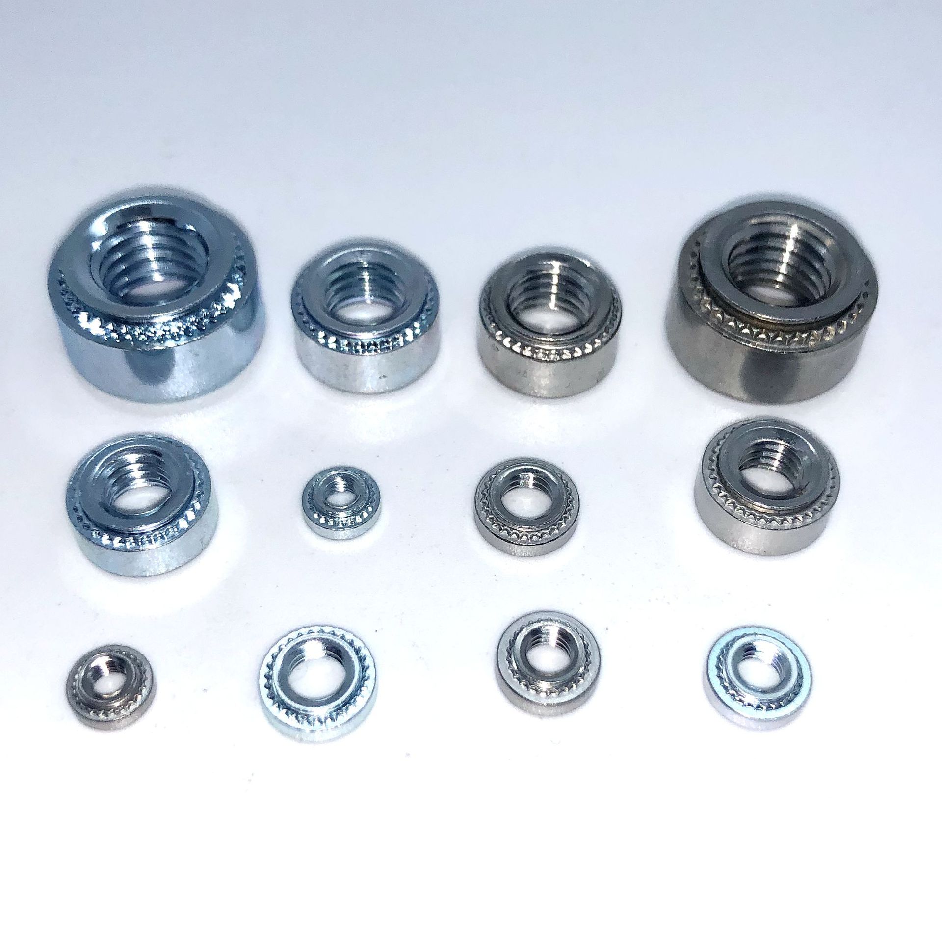 压铆(柳)螺母/厂家直销/铁制镀兰锌不锈钢冷镦/m3-m10