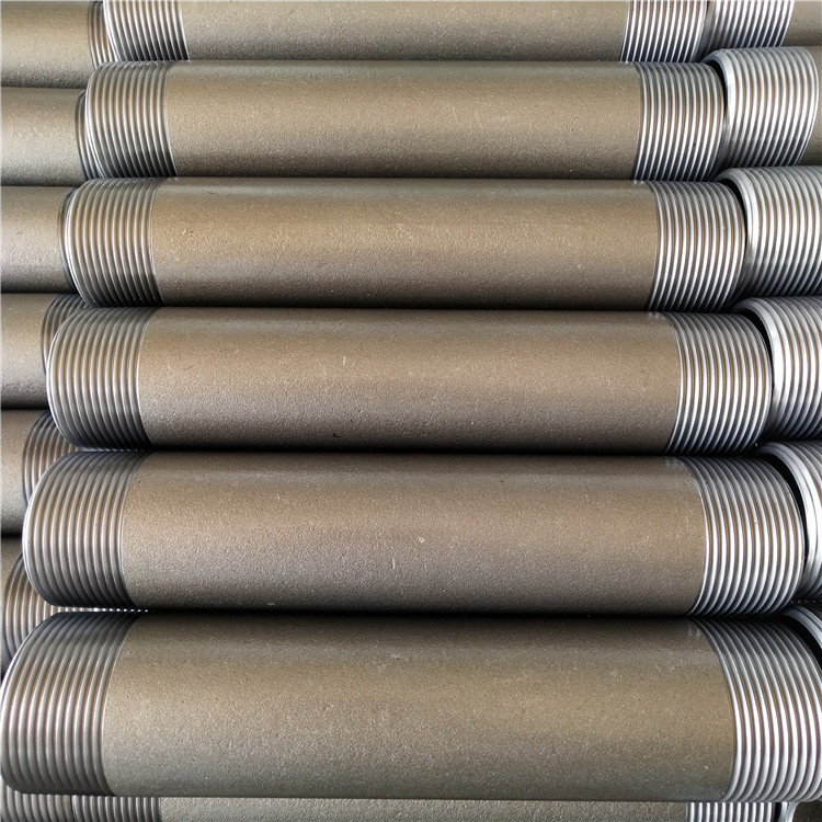 盐山上达专业生产批发优质碳钢pt螺纹双丝管 steel pipe nipple