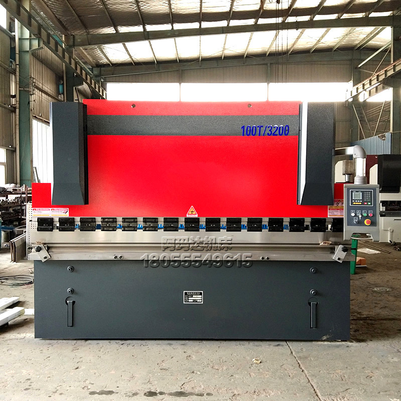 不锈钢金属压板机数控折板机板材液压全自动数控折弯机板料折弯机-阿