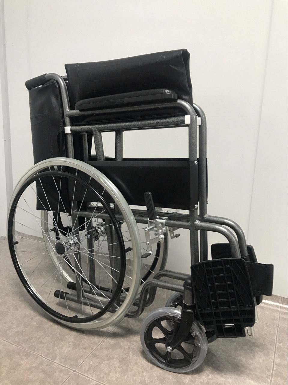 加厚钢管老人轮椅折叠手动轮椅残疾人轮椅车手推轮椅