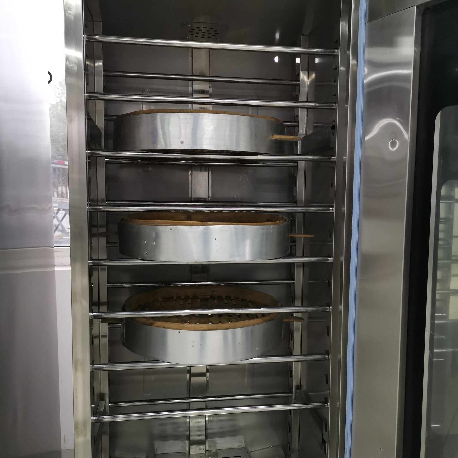 面包发酵箱全自动恒温恒湿发酵柜可带热风循环自动进水数显控温