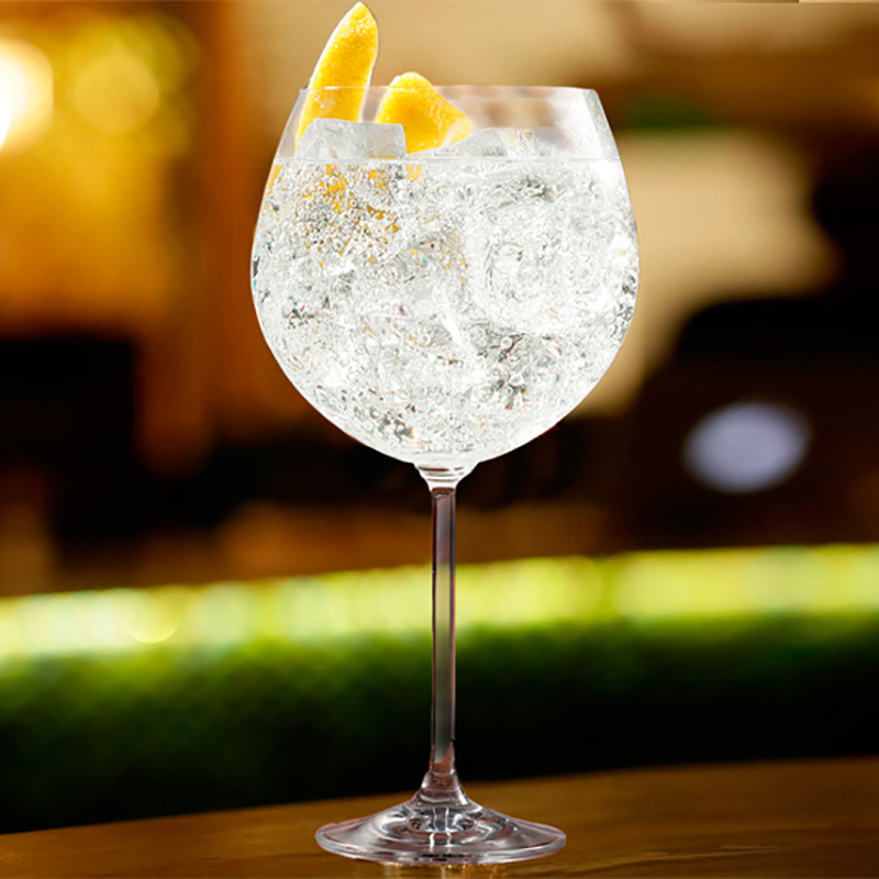无铅水晶高脚杯金汤力酒杯女士特饮杯个性创意鸡尾酒杯gintonic