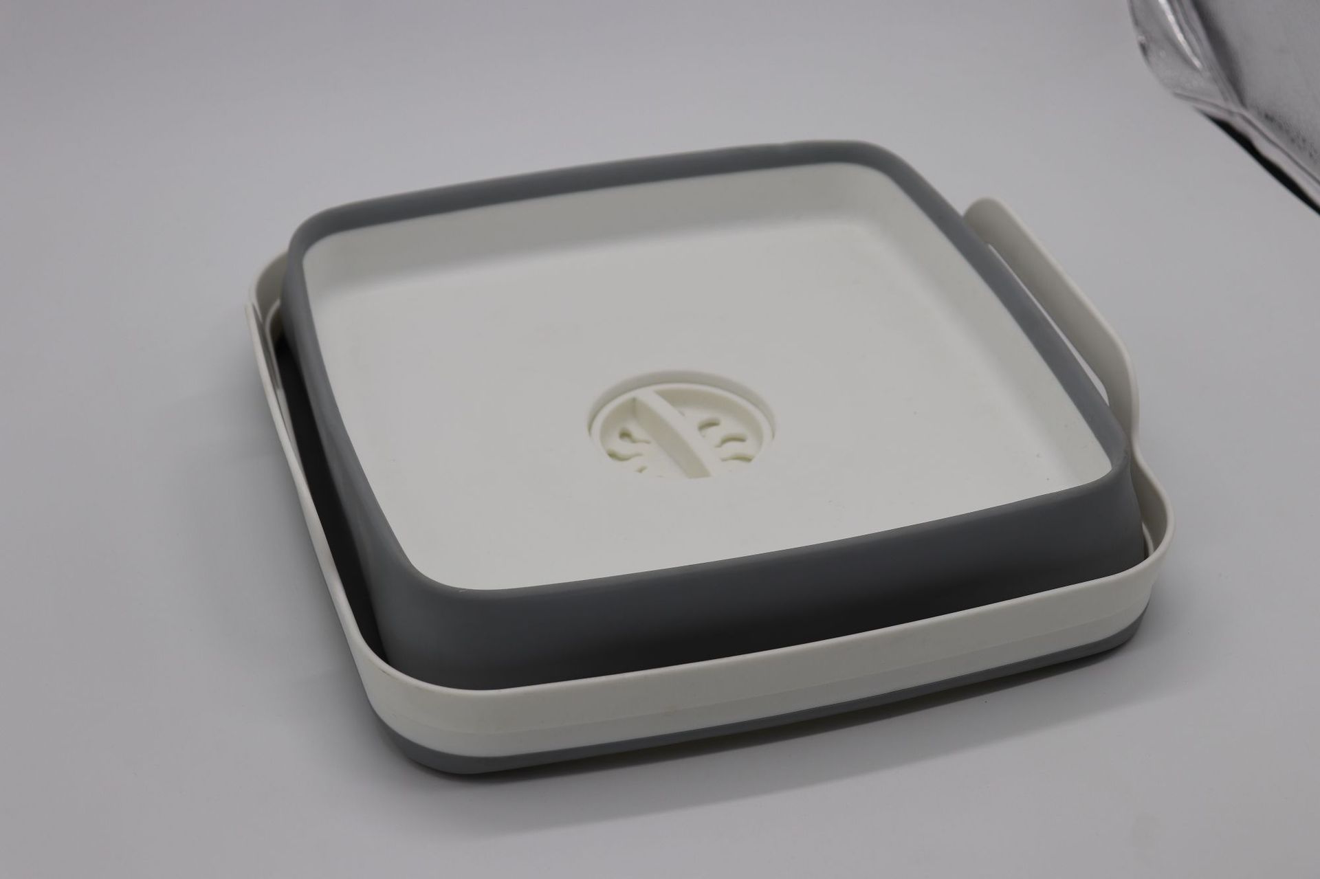 折叠水槽折叠方形洗菜盆可漏水加厚便携式户外旅游洗菜洗水果盆