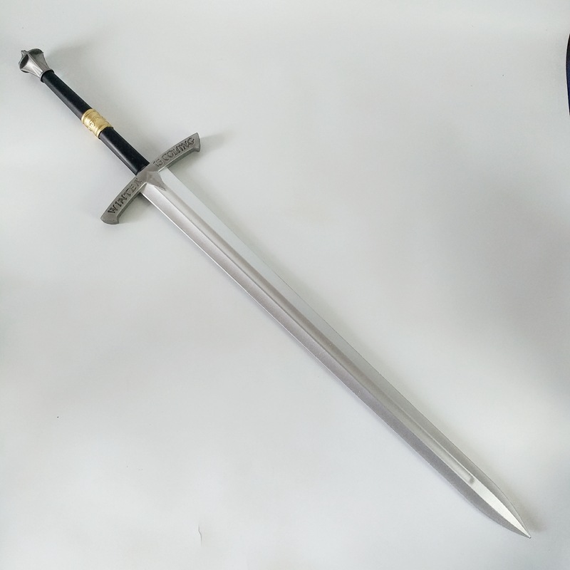 冰与火之歌影视周边道具 寒冰剑cos权利的游戏影视刀剑道具pu发泡