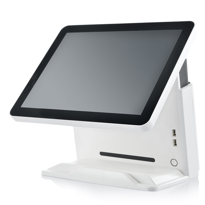 品现 收银机厂家 q8-15i windows/安卓单屏pos收银一体机 15寸屏