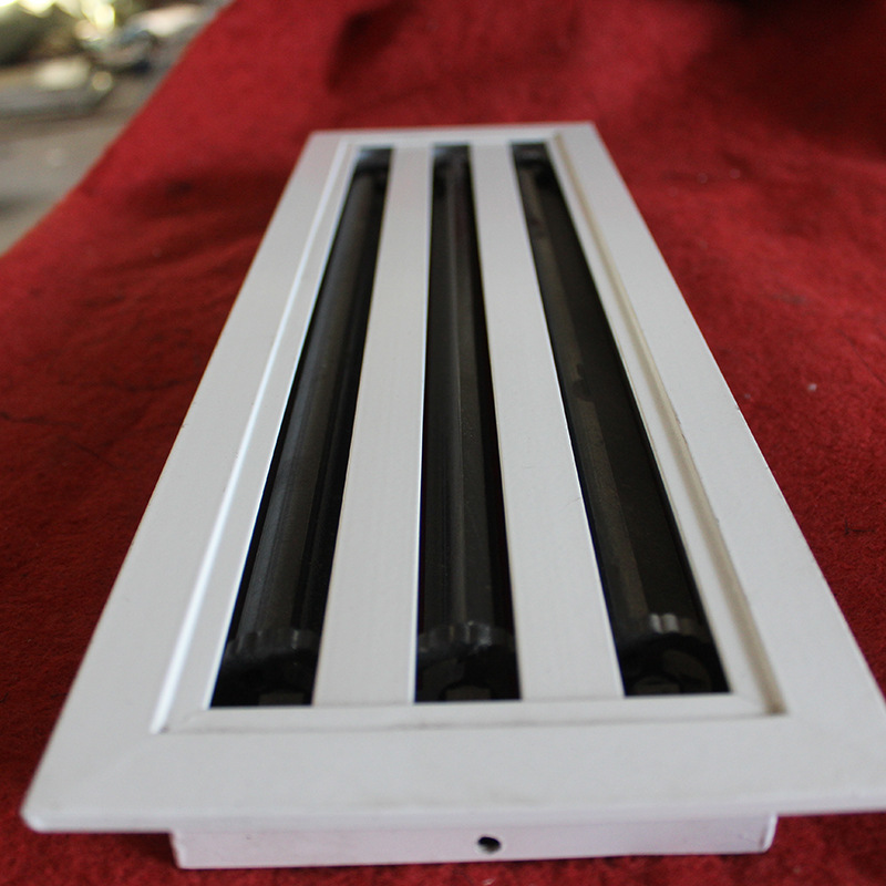 条形风口单层铝合金百叶式风口 空调配件批发定制多型号出风口
