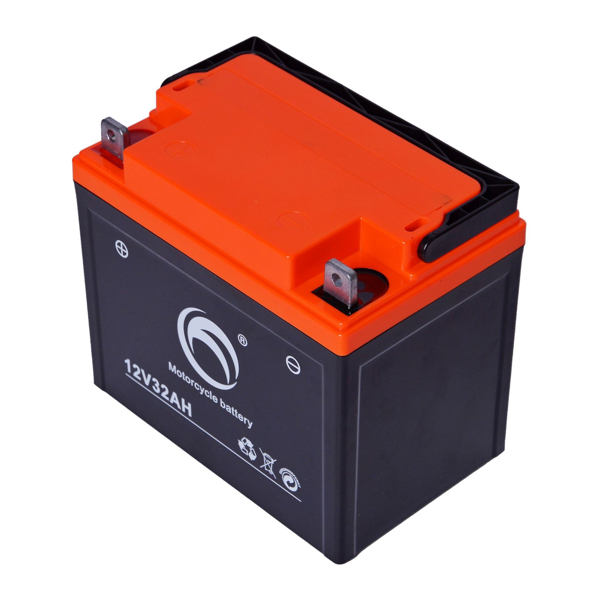 厂家直供宗申力帆隆鑫12n32a摩托车免维护电池 12v32ah