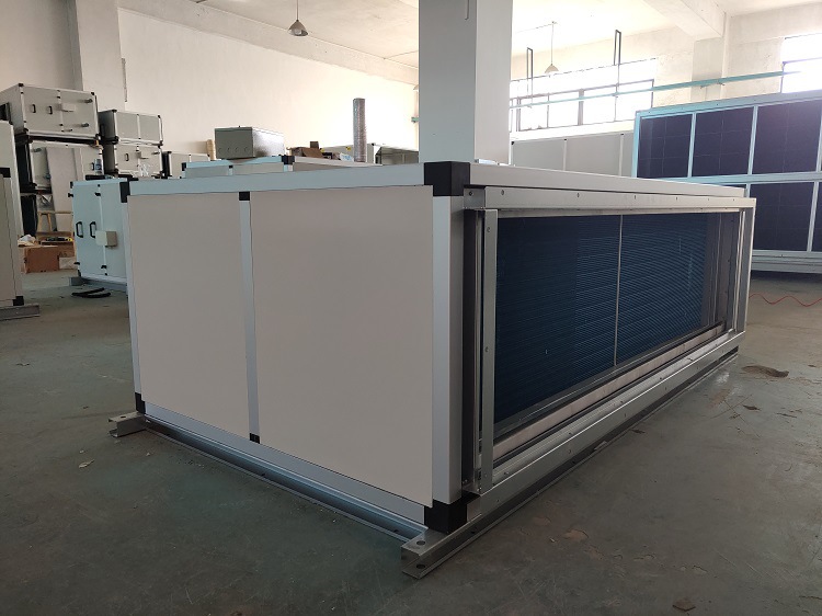 中央空调g-8wd六排管普通吊顶风柜冷量56kw带射流风口风柜厂家