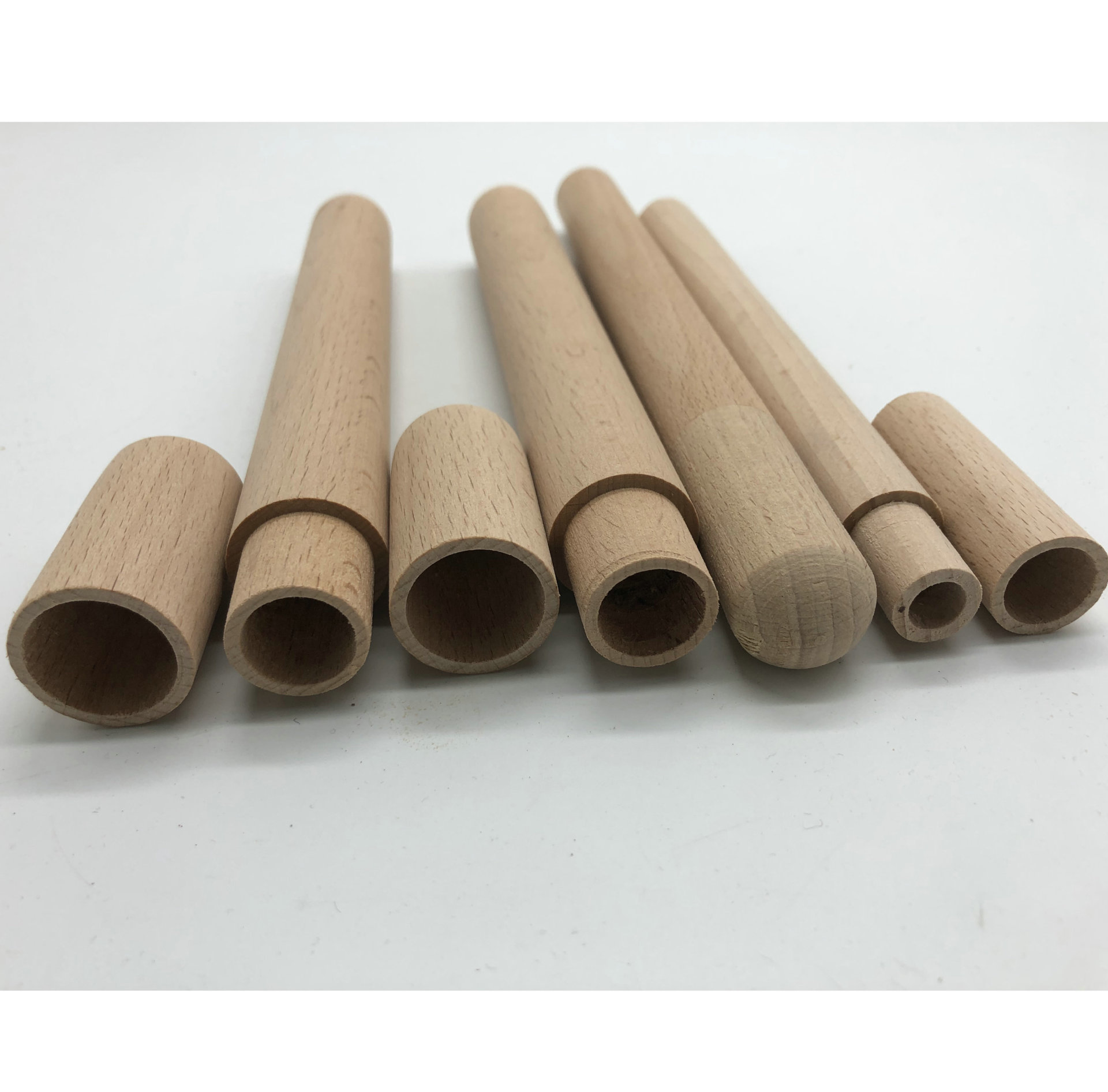 榉木吸管筒 木质吸管筒 订制各种尺寸吸管筒木制置物筒