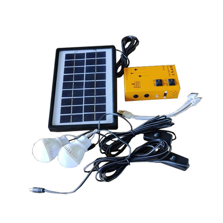 微型太阳能照明小系统太阳能灯3.5w太阳能系统迷你太阳能发电系统