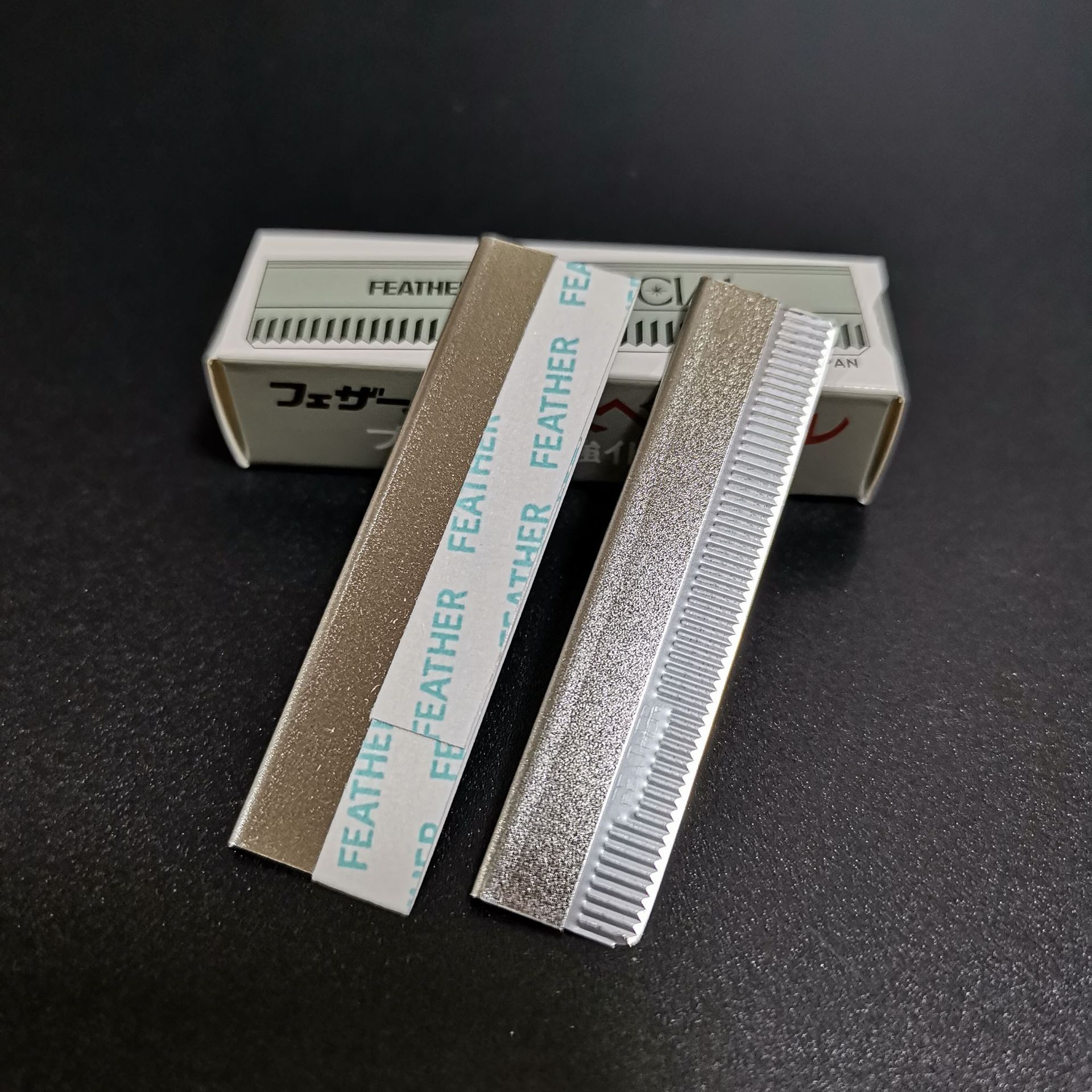 日本羽毛刀片羽毛牌修眉刀片波纹刀片单面刀片影楼美容院 10片装