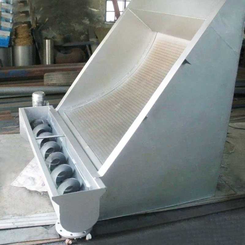 供应污水处理设备水力筛 不锈钢水力斜筛 不锈钢人工格栅定制批发