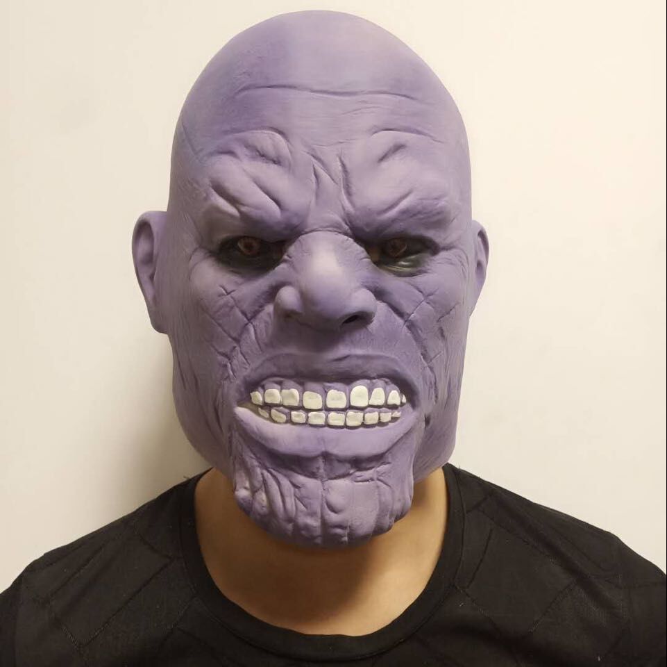 灭霸 复仇者联盟3 灭霸面具cos万圣节电影漫威电影道具 工厂直供