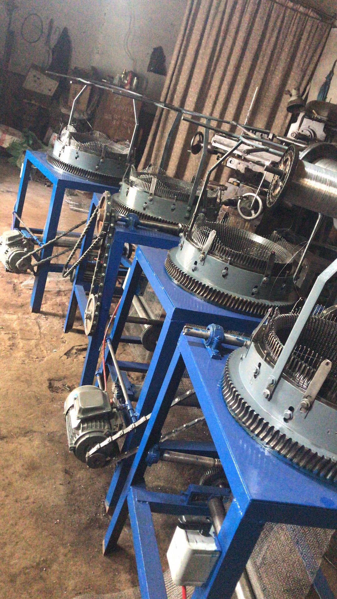 工厂直营汽液过滤网编织机金属网套机圆形针织机