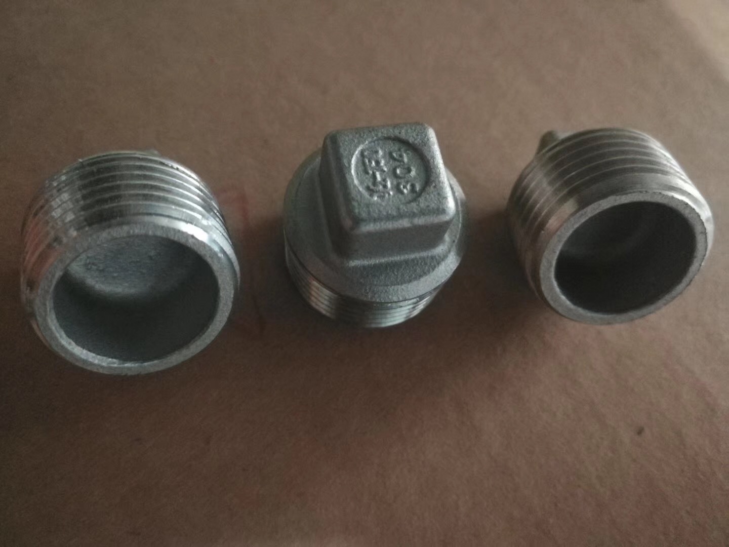 不锈钢304外螺纹堵头 316管堵加工定制不锈钢非标接头 厂家直供