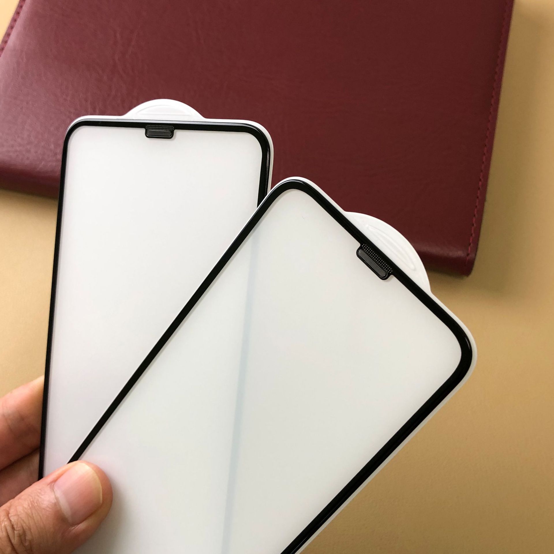 适用苹果iphone7/8plus 3d曲面全胶钢化膜xs/xr 3d满版电镀钢化膜