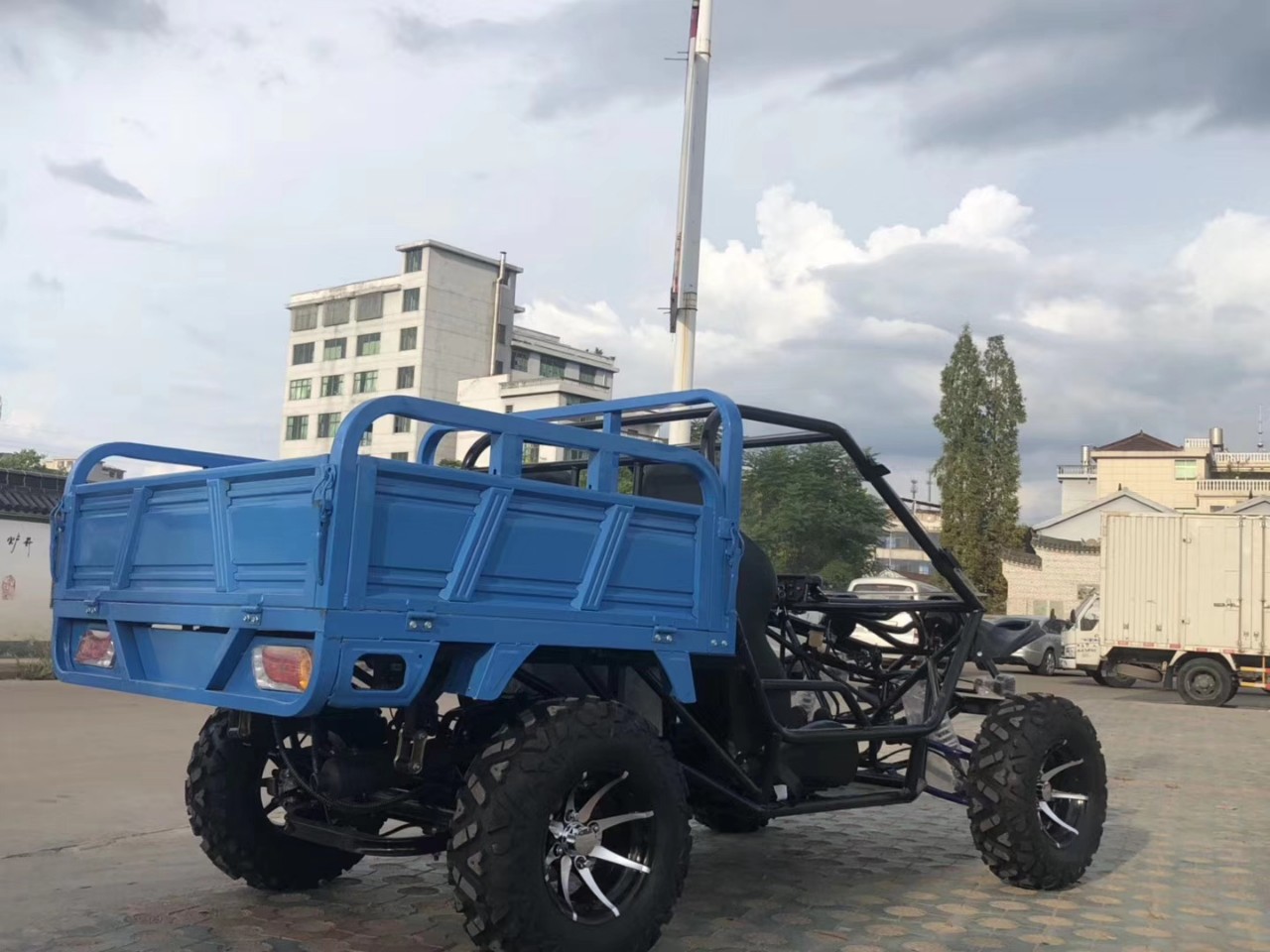 新款250轴传动带斗农夫车四轮农用沙滩车摩托车全地形 卡丁车 utv