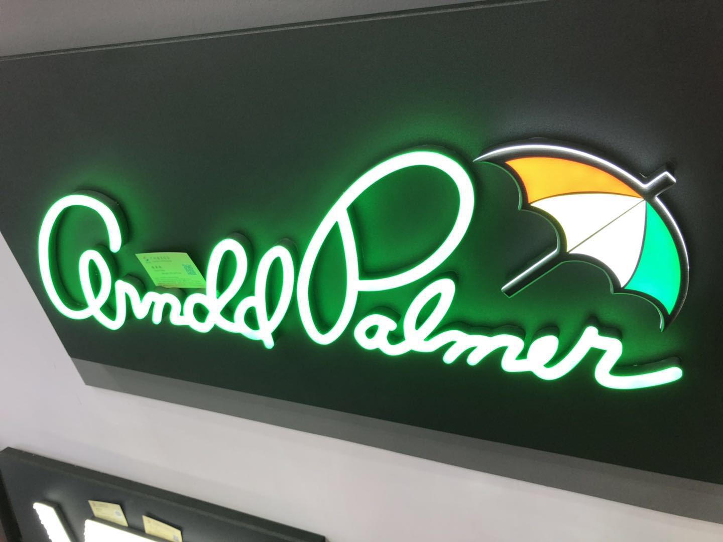 广告招牌_厂家定制led霓虹灯发光字创意户外柔性广告装饰门头 - 阿里