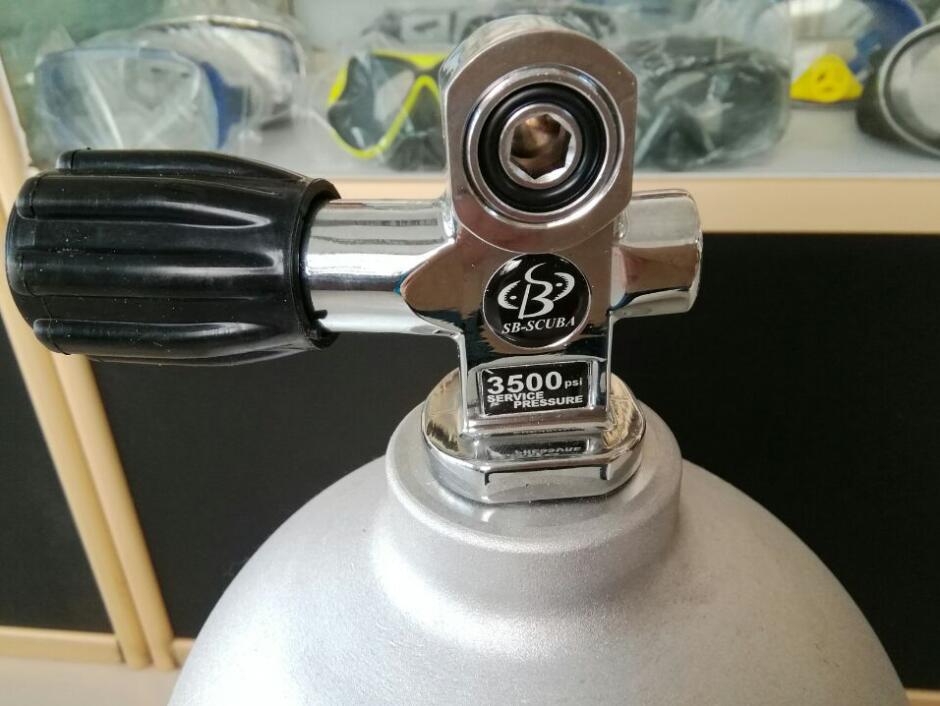 潜水瓶头阀k式高压气瓶瓶头阀接口york/din国际通用潜水气瓶气阀