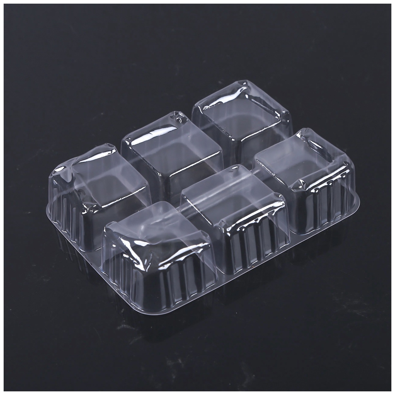 源头厂家专业pvc透明全新料高透明糕点内托吸塑包装盒饼干塑料盒