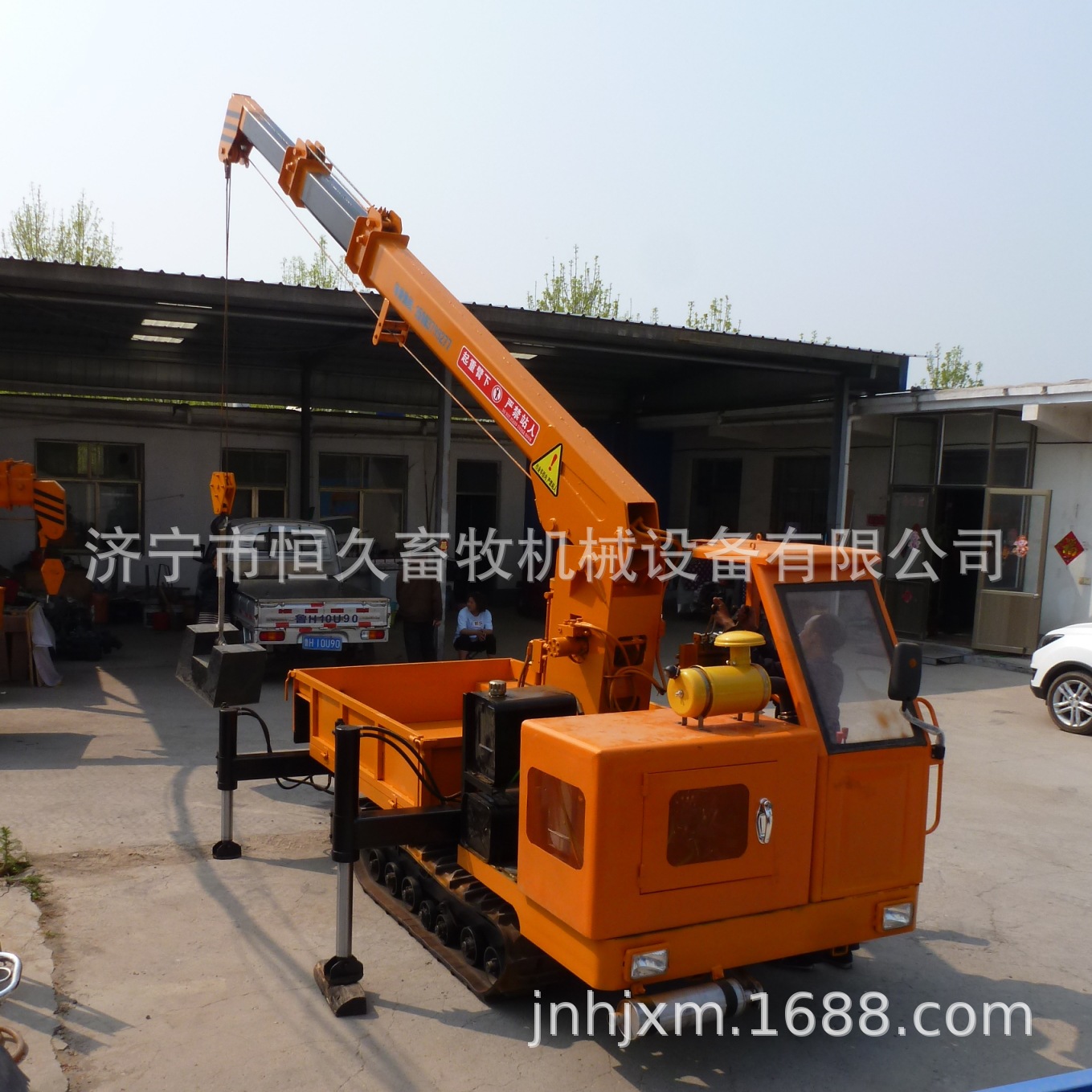 恒久履带吊车 3吨履带式小吊车 一体履带式小吊车