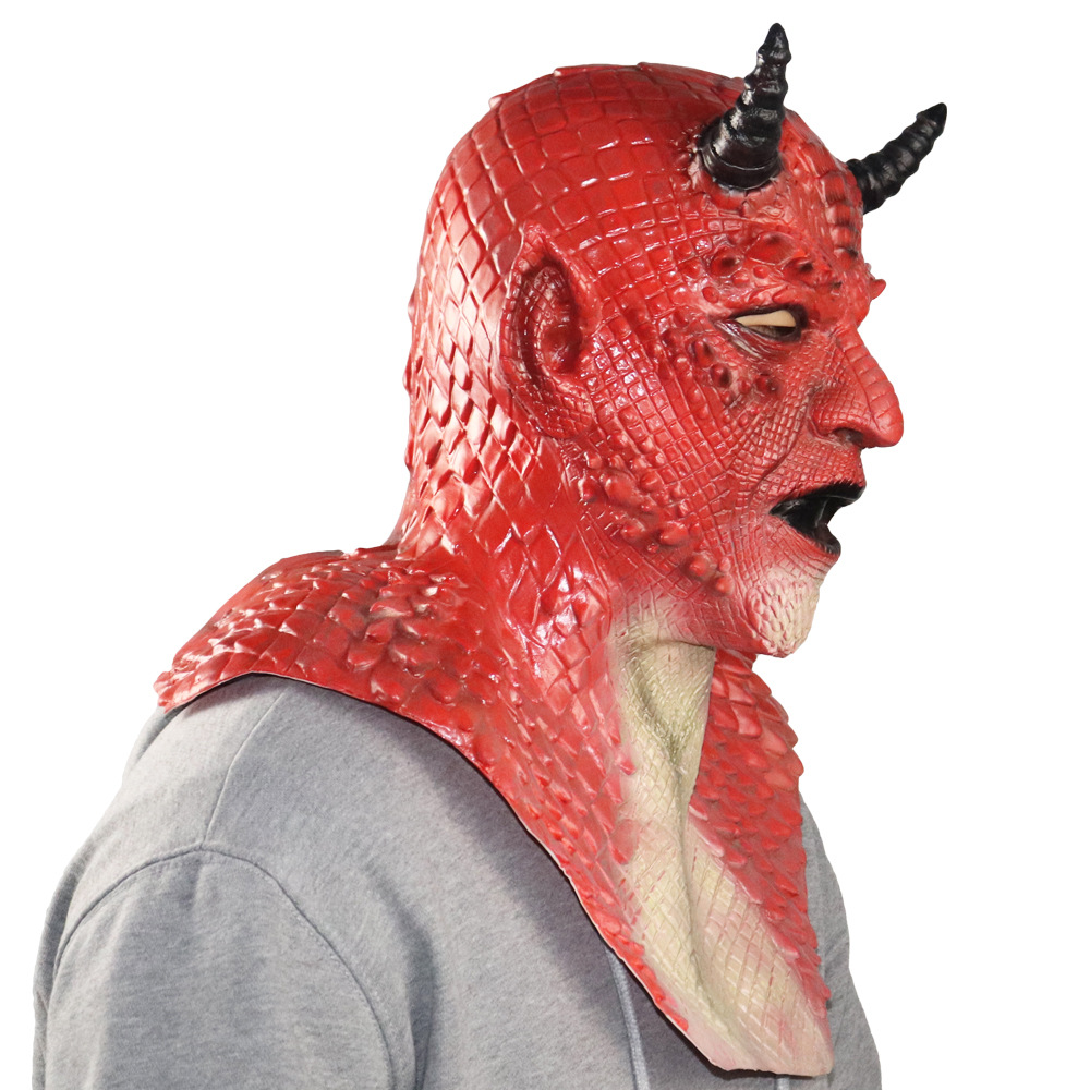 暗黑破坏神belial贝利亚面具mask手套万圣节派对cosplay恐怖道具