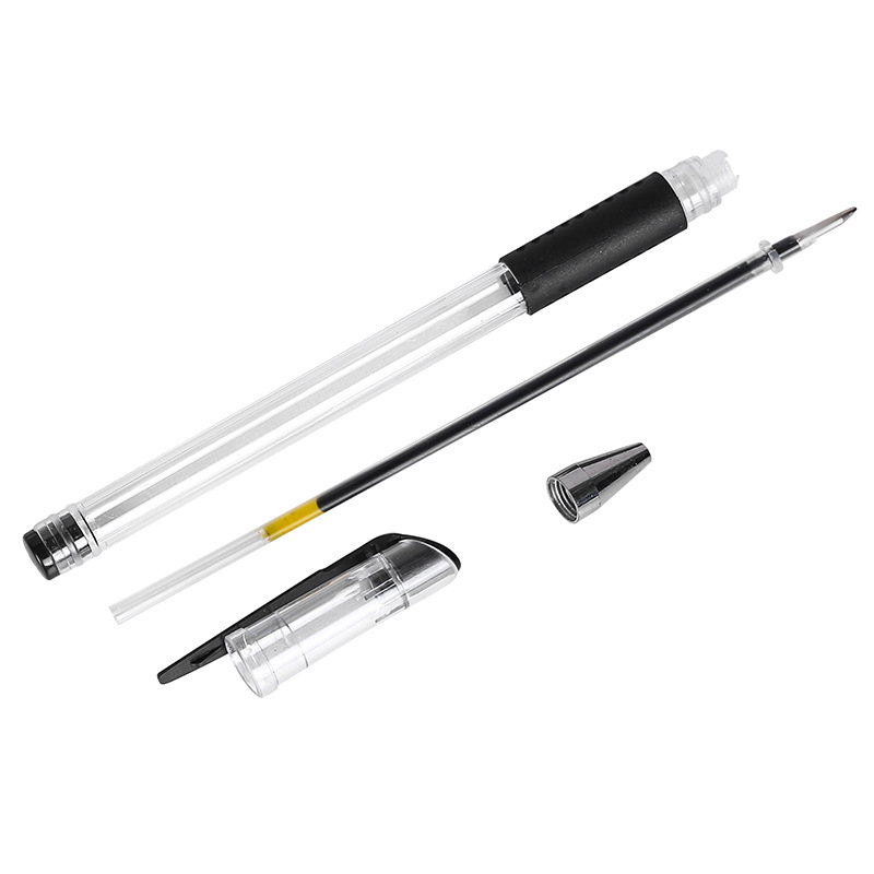 Factory Wholesale Gel Pen Carbon Water-Based 0.5mm European Marker Bullet Syringe Office Signature Exam