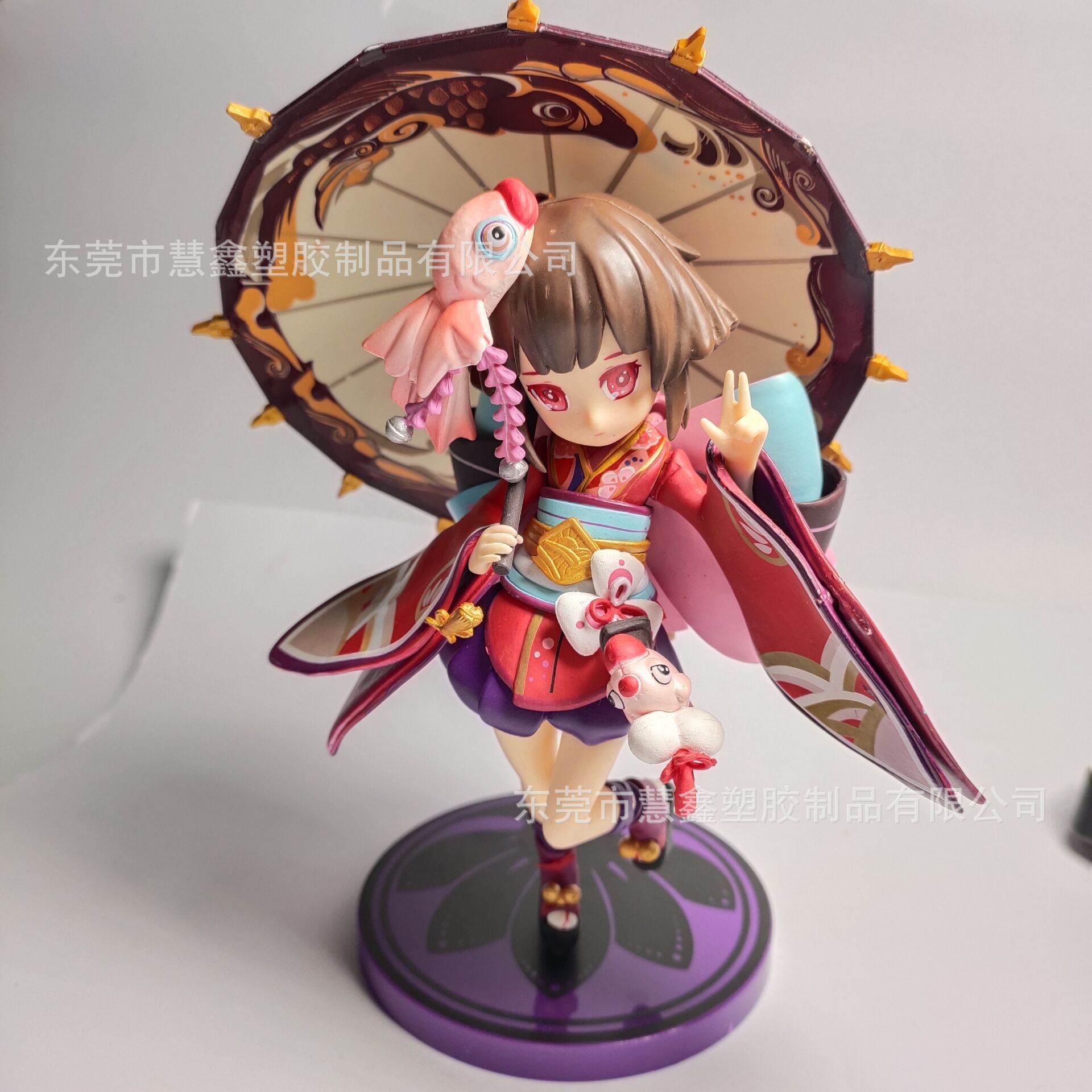 东莞工厂来图定制pvc搪胶公仔 注塑手办玩偶摆件开模移印喷油加工