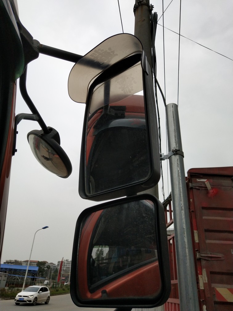 大货车通用后视镜倒车镜反光镜雨眉雨挡雨遮晴雨挡客车工程车轻卡