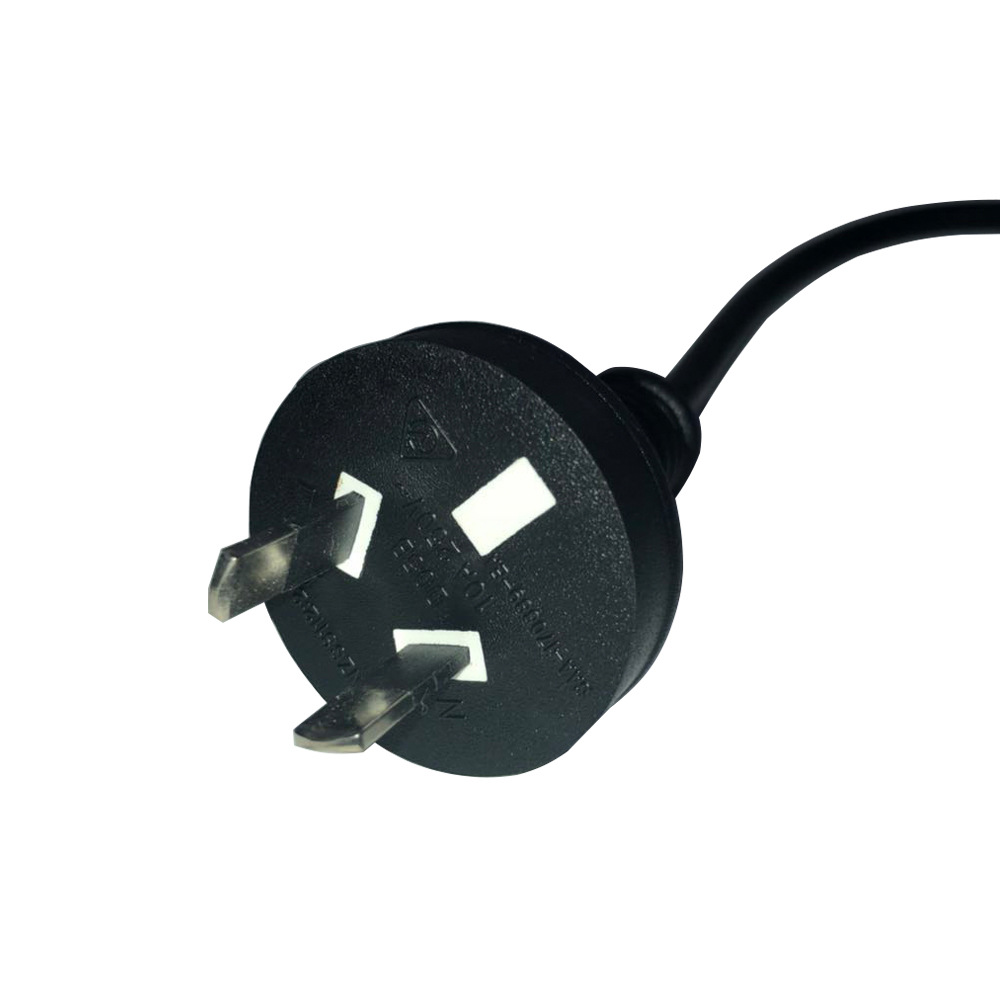 厂家批发澳洲两芯插头电源线10a澳插高质量认证插头连接器